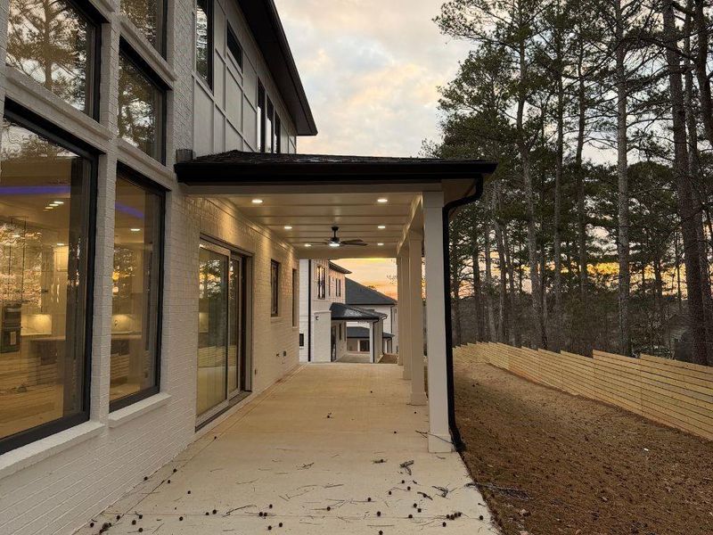 Exterior details and patio area of a home in , Lawrenceville (Image 3).