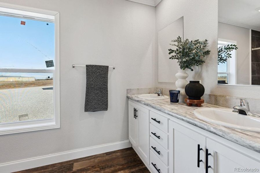 Furnished interior view inside a new home in , Cañon City (Image 10).