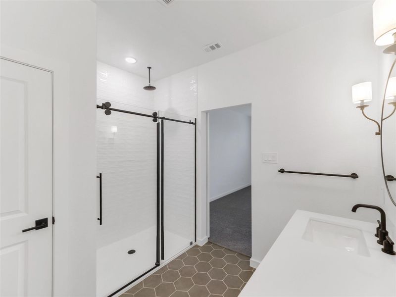 Furnished interior view inside a new home in Oakberry Trails, Waller (Image 16).