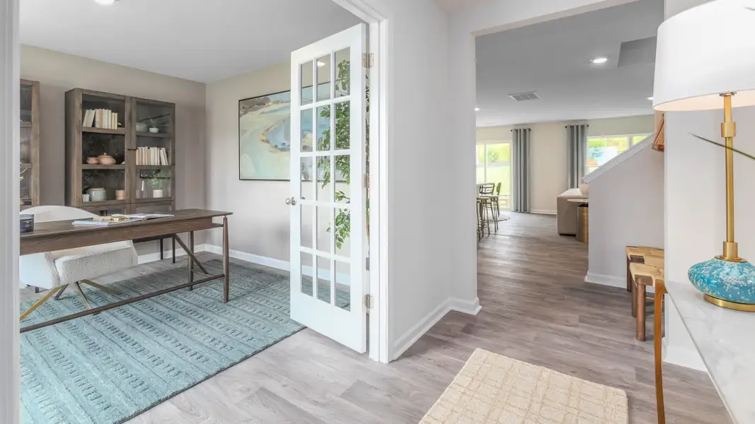 Furnished interior view inside a new home in Aurora Acres, Snow Camp (Image 4).