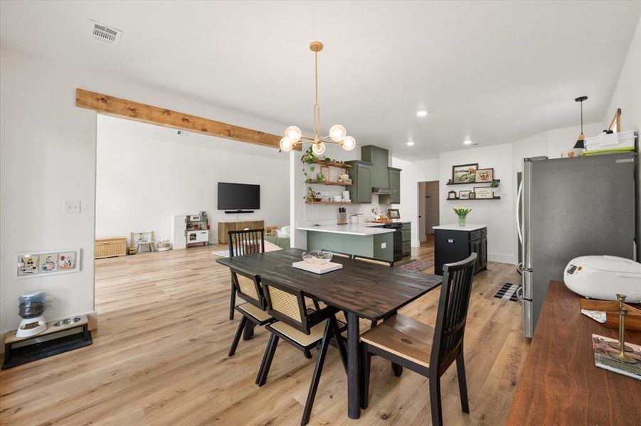 Furnished interior view inside a new home in , Corsicana (Image 6). Furnished interior view inside a new home in , Corsicana (Image 6).