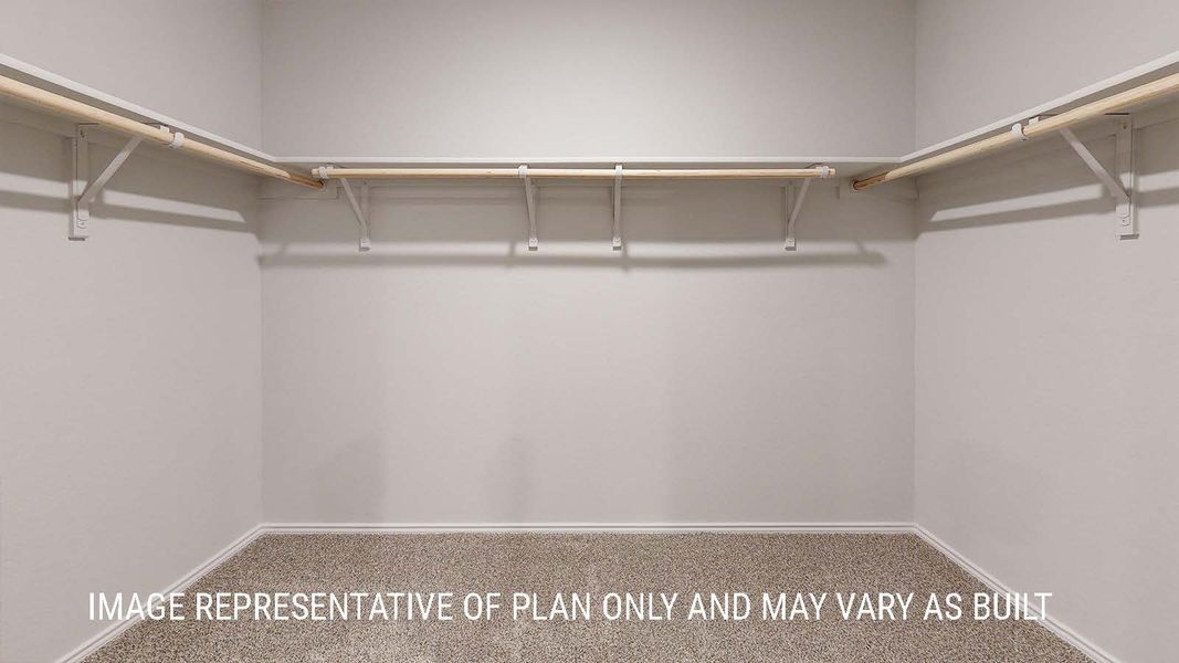 Spacious, unfurnished interior of a new home in The Villages at Schwertner Ranch, Jarrell (Image 16).