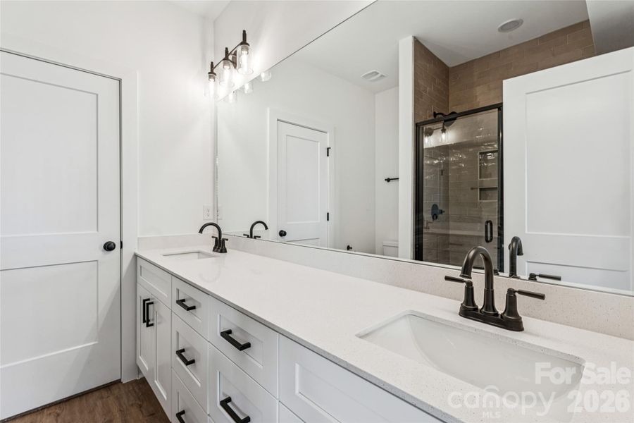 Furnished interior view inside a new home in , Charlotte (Image 5).