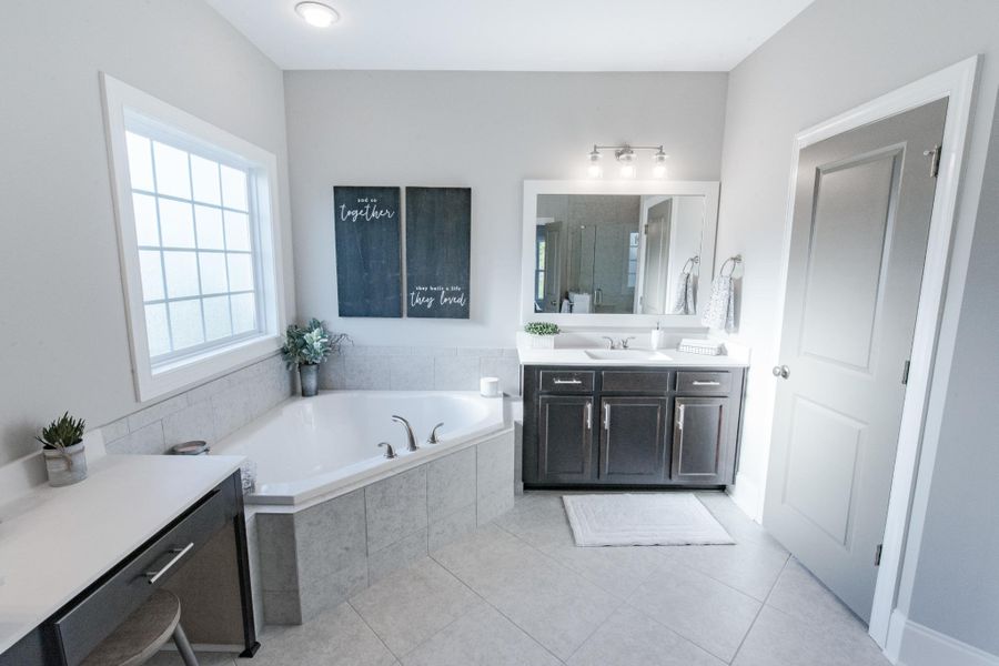 Representative furnished interior of a home built from the Helmsley by Bill Clark Homes in The Sanctuary at Sunset Beach, Sunset Beach (Image 71). Representative furnished interior of a home built from the Helmsley by Bill Clark Homes in The Sanctuary at Sunset Beach, Sunset Beach (Image 71).