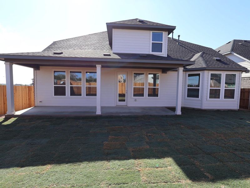 Exterior details and patio area of a home in Edgewood, Leander (Image 18). Exterior details and patio area of a home in Edgewood, Leander (Image 18).