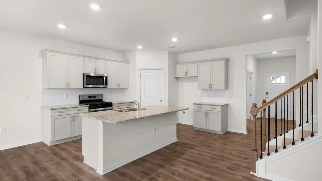 Furnished interior view inside a new home in The Reserve at Prestleigh, Wake Forest (Image 7).
