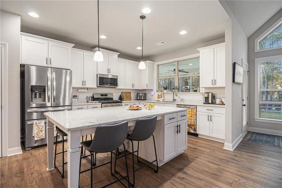 Furnished interior view inside a new home in Stratford, Kingston (Image 9).