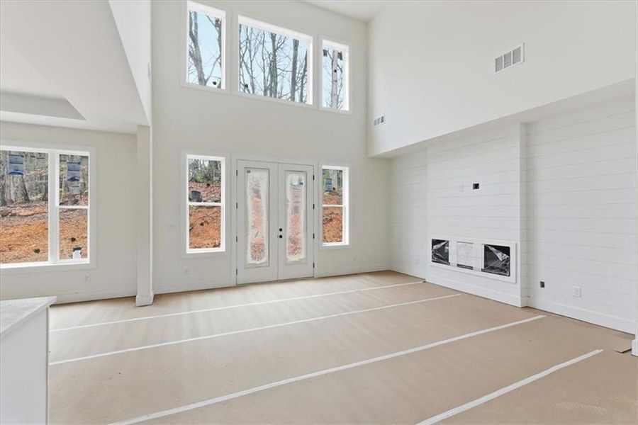 In-progress construction of a new home in , Cartersville, GA (Image 24).