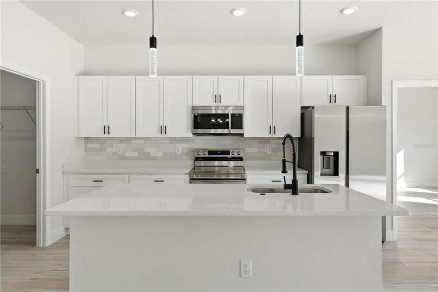 Furnished interior view inside a new home in , Ocala (Image 11).