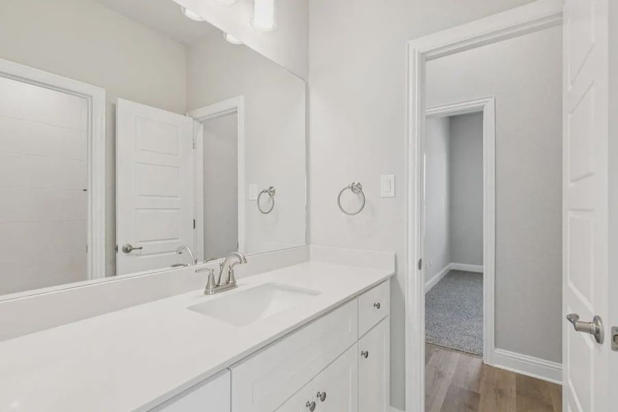 Furnished interior view inside a new home in Summer Crest, Crowley (Image 4).
