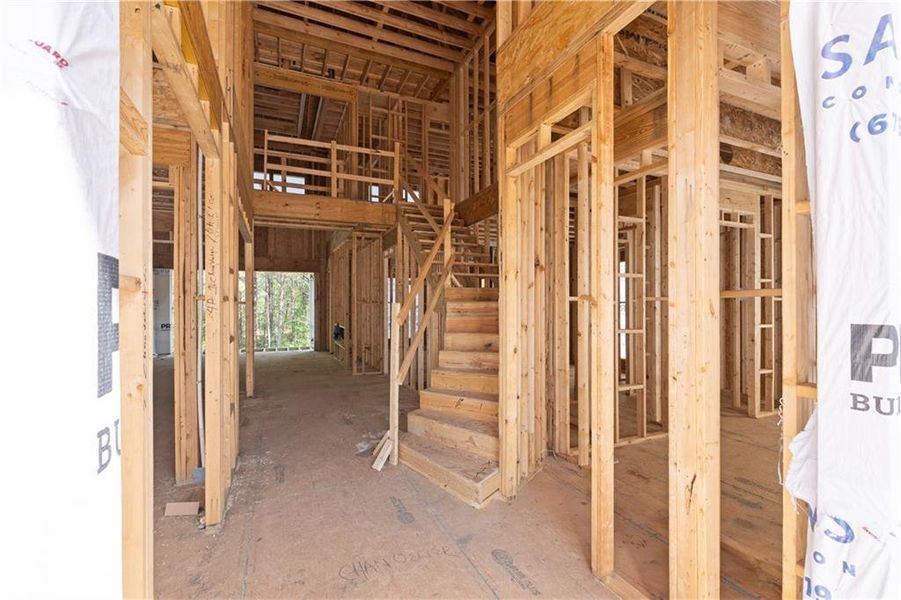 In-progress construction of a new home in , Fairburn, GA (Image 18).