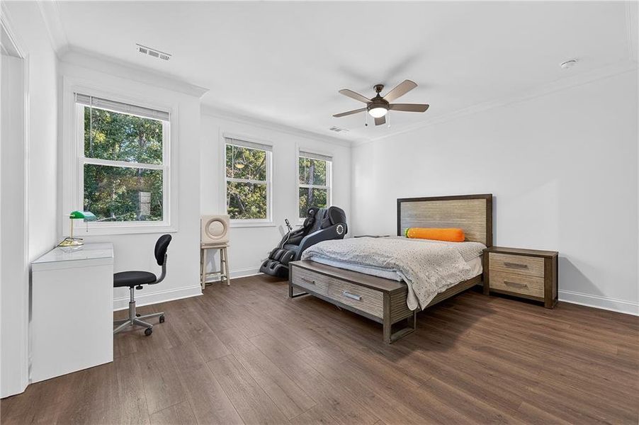 Furnished interior view inside a new home in , Suwanee (Image 16).