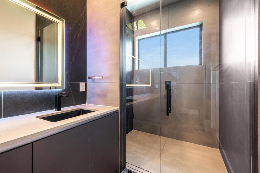 Furnished interior view inside a new home in , Fort Lauderdale (Image 7). Furnished interior view inside a new home in , Fort Lauderdale (Image 7).