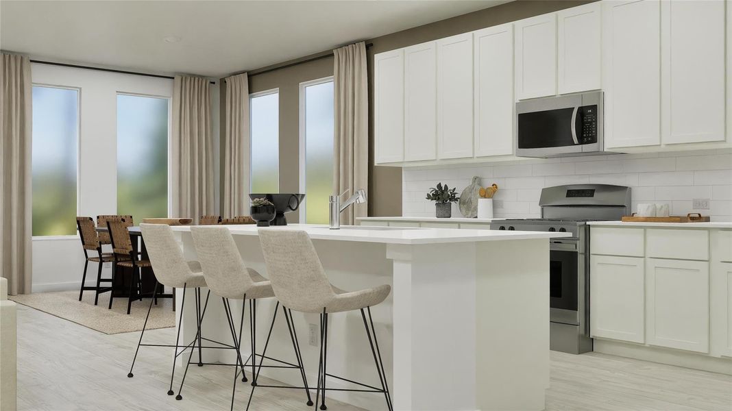 Furnished interior view inside a new home in Pleasant Hill, Bryan (Image 8).