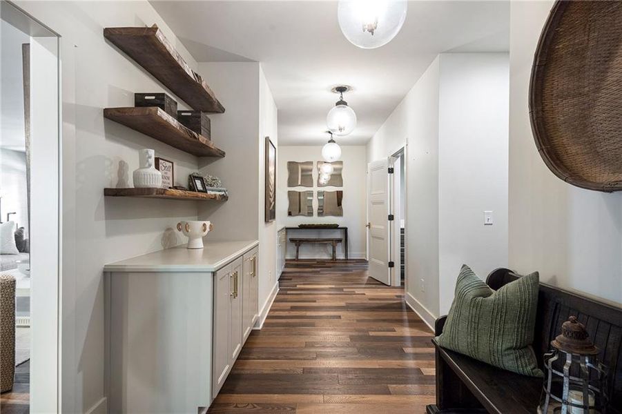 Furnished interior view inside a new home in , Canton (Image 59).