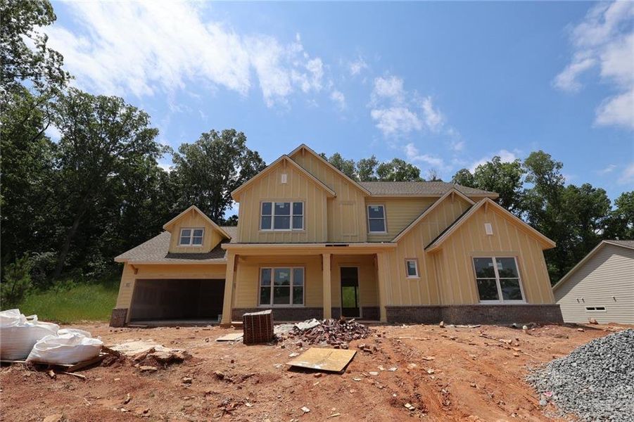 In-progress construction of a new home in Ellis, Marietta, GA (Image 10). In-progress construction of a new home in Ellis, Marietta, GA (Image 10).