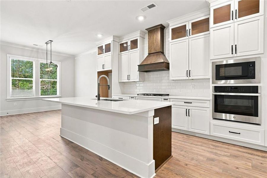 Furnished interior view inside a new home in , Ellijay (Image 13).