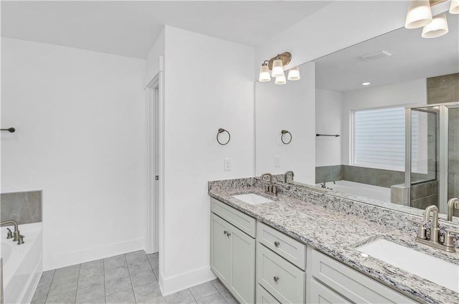 Furnished interior view inside a new home in Villas at Dawsonville, Dawsonville (Image 6).