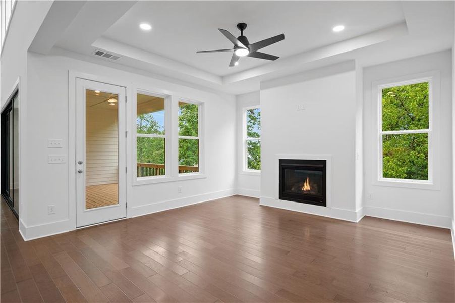 Spacious, unfurnished interior of a new home in , Cumming (Image 37).