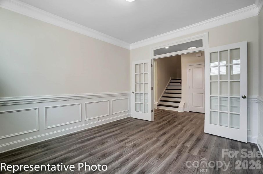 Spacious, unfurnished interior of a new home in Heritage - 55+ Community, Indian Trail (Image 18).