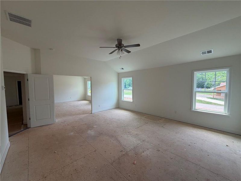 In-progress construction of a new home in , Covington, GA (Image 34).