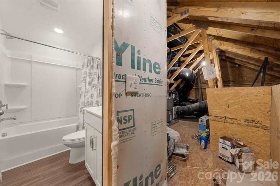 walk in attic