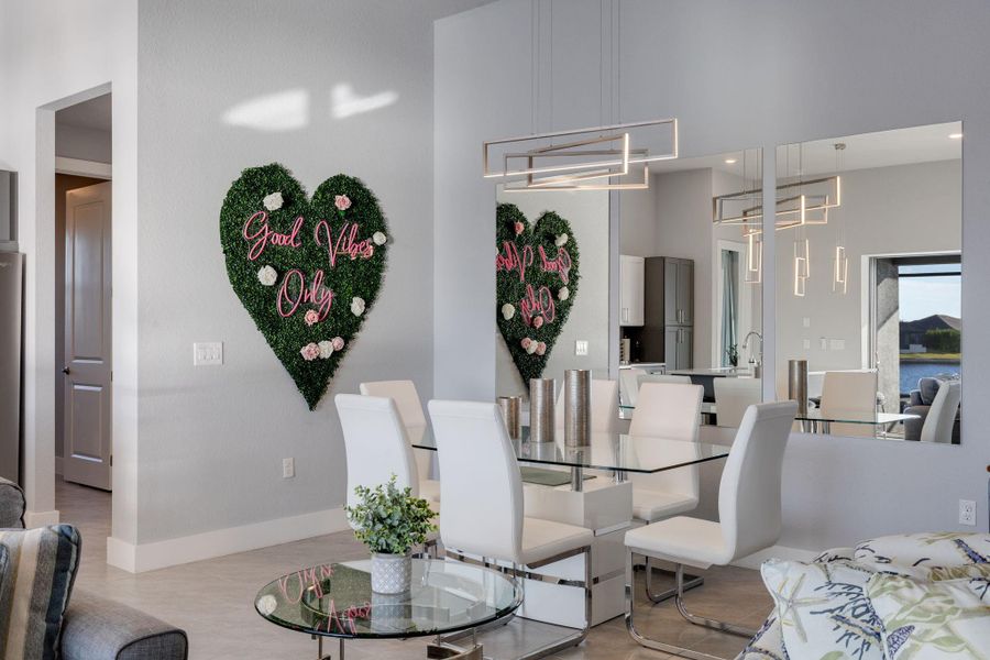 Furnished interior view inside a new home in , Cape Coral (Image 30). Furnished interior view inside a new home in , Cape Coral (Image 30).