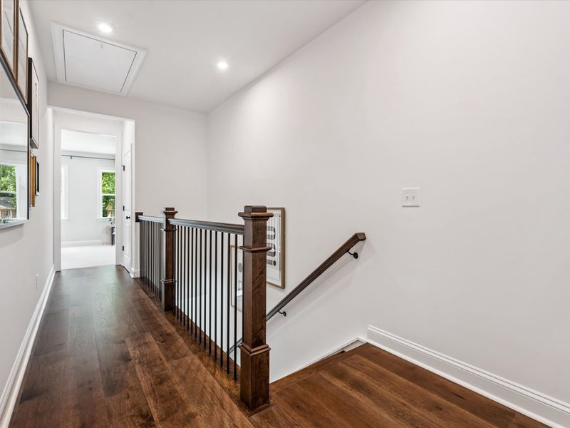 Representative unfurnished interior of a home built from the Price by Tri Pointe Homes in Old Town Village, Waxhaw (Image 23). Representative unfurnished interior of a home built from the Price by Tri Pointe Homes in Old Town Village, Waxhaw (Image 23).