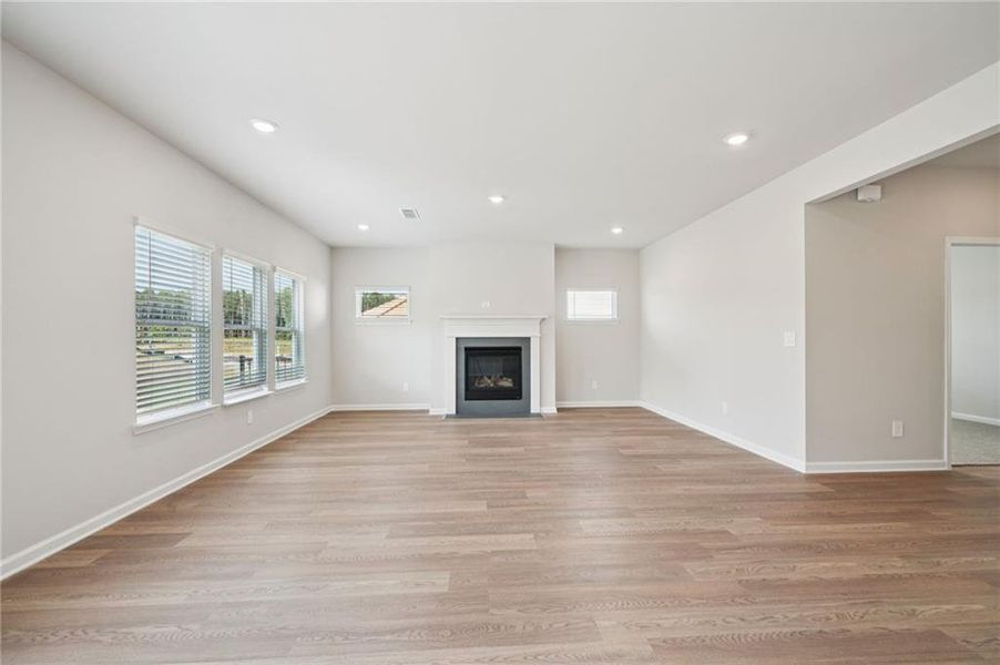 Spacious, unfurnished interior of a new home in Parkside at Grayson, Grayson (Image 17).