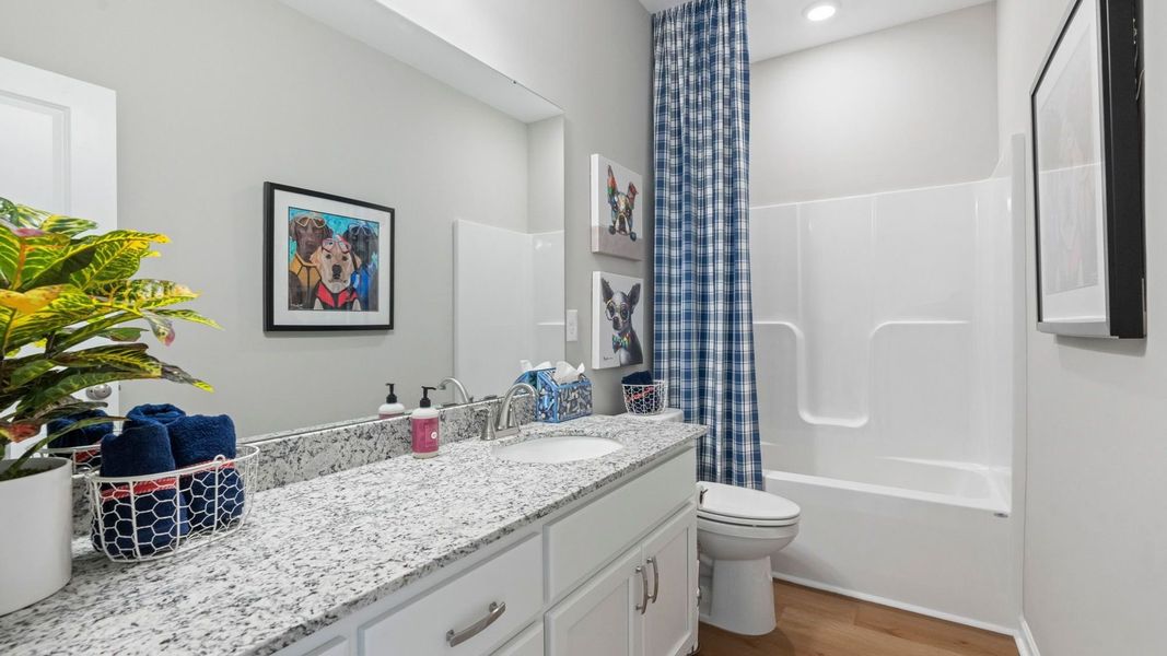 Representative furnished interior of a home built from the The Phoenix by Davidson Homes LLC in Ivy Glen, Perry (Image 7).