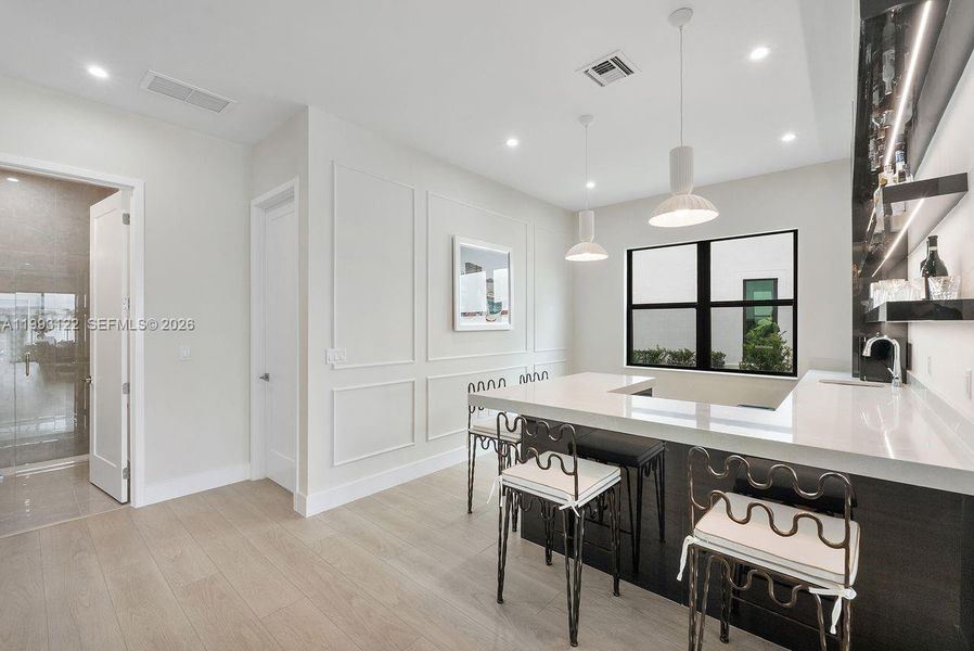 Furnished interior view inside a new home in Solana Bay at Avenir, Palm Beach Gardens (Image 39).