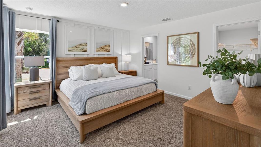 Furnished interior view inside a new home in Grand Reserve, Bunnell (Image 14).