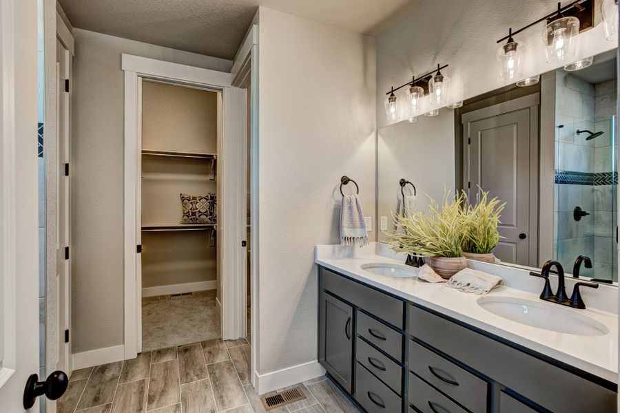 Representative furnished interior of a home built from the The Avalon by Landmark Homes in Vernazza, Windsor (Image 18).