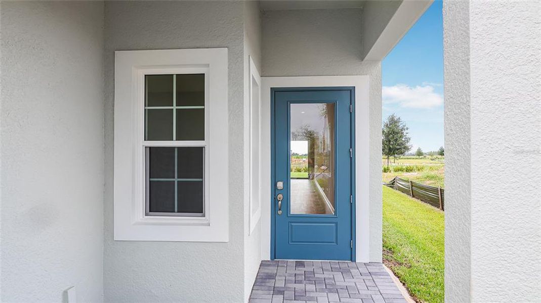 Exterior details and patio area of a home in Cresswind at Lake Harris, Tavares (Image 27). Exterior details and patio area of a home in Cresswind at Lake Harris, Tavares (Image 27).