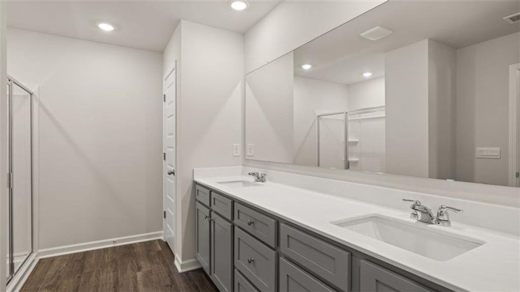 Furnished interior view inside a new home in Brookland Commons, Monroe (Image 13).