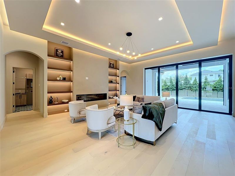 Furnished interior view inside a new home in , Winter Park (Image 62). Furnished interior view inside a new home in , Winter Park (Image 62).