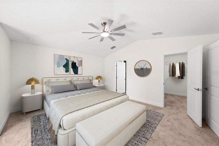 Furnished interior view inside a new home in , St. Petersburg (Image 13).