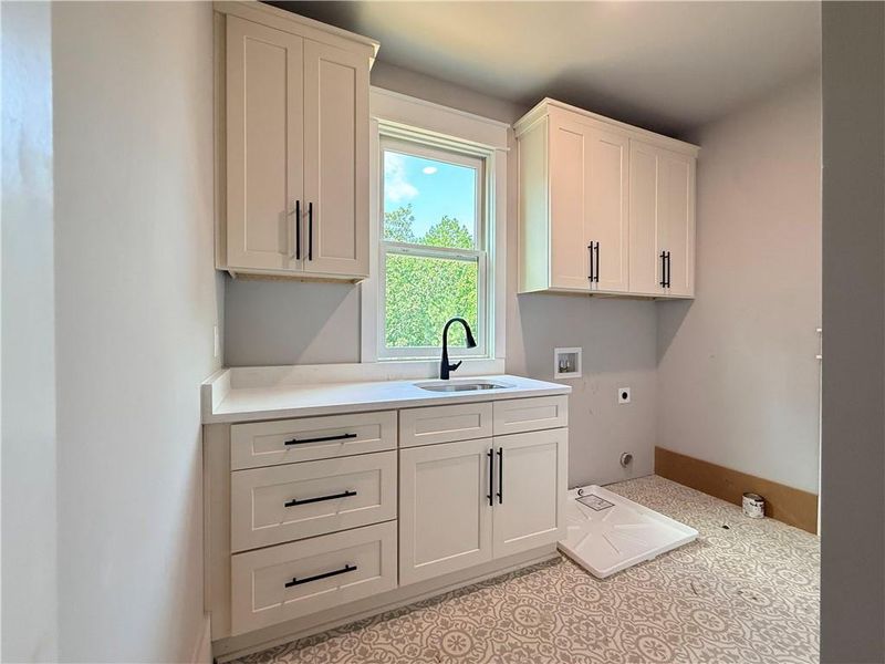 Furnished interior view inside a new home in , Flowery Branch (Image 12). Furnished interior view inside a new home in , Flowery Branch (Image 12).