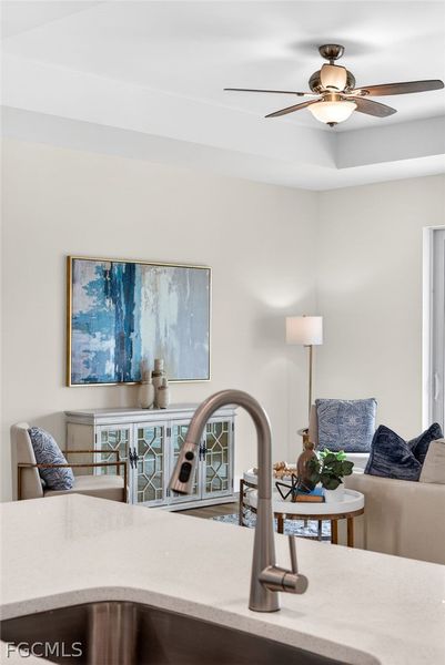 Close-up of interior finishes inside a home in Cape Coral, Cape Coral (Image 19).