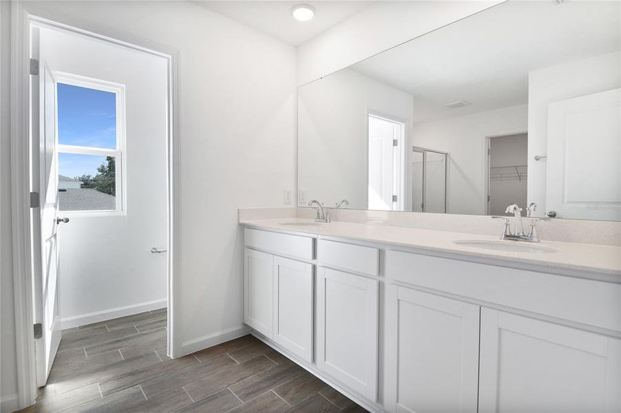 Furnished interior view inside a new home in Seasons at Shores of Lake Dell, Dundee (Image 5).