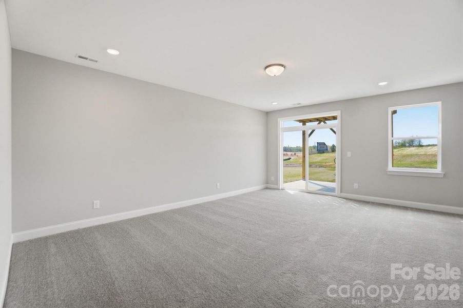 Spacious, unfurnished interior of a new home in The Meadows at Laurelbrook, Sherrills Ford (Image 43).