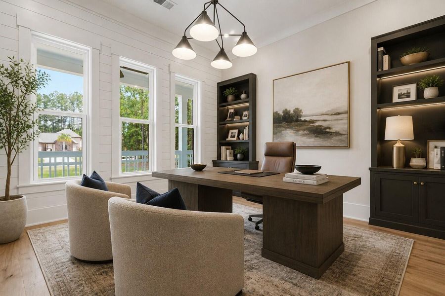 Furnished interior view inside a new home in , Moncks Corner (Image 42).