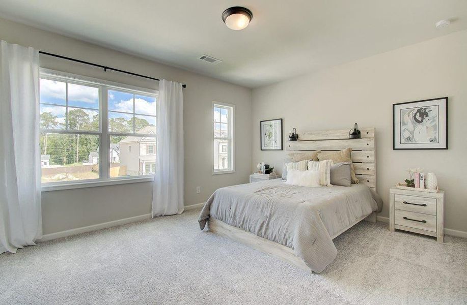 Furnished interior view inside a new home in Pinecrest Ridge, Dacula (Image 12).
