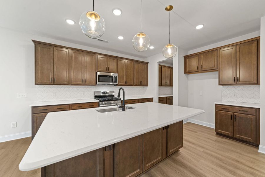 Furnished interior view inside a new home in Pisgah Park, Kernersville (Image 12).