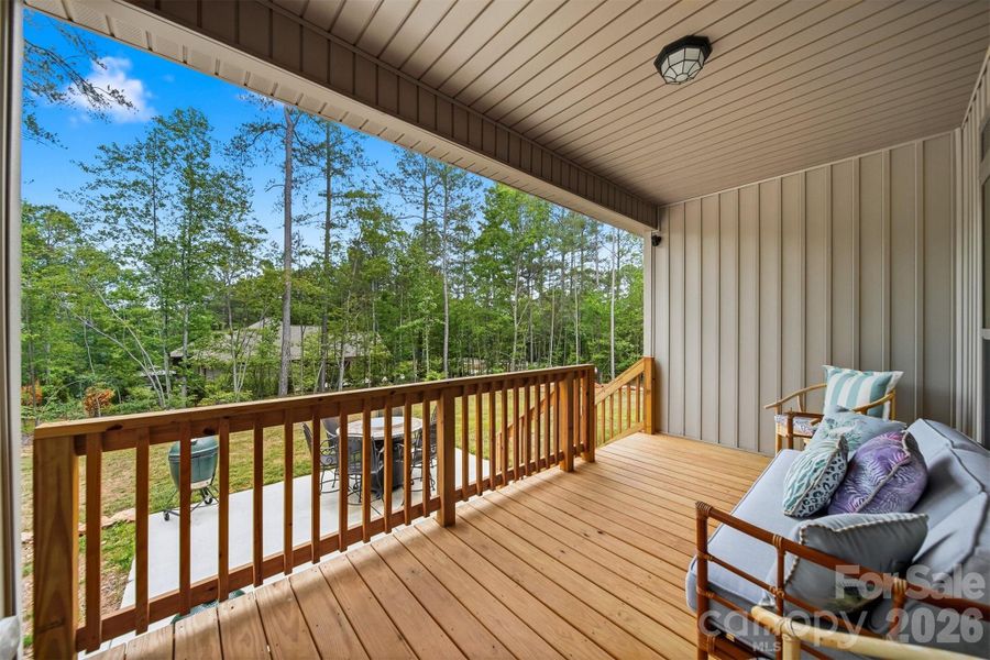 Exterior details and patio area of a home in , Connelly Springs (Image 3). Exterior details and patio area of a home in , Connelly Springs (Image 3).
