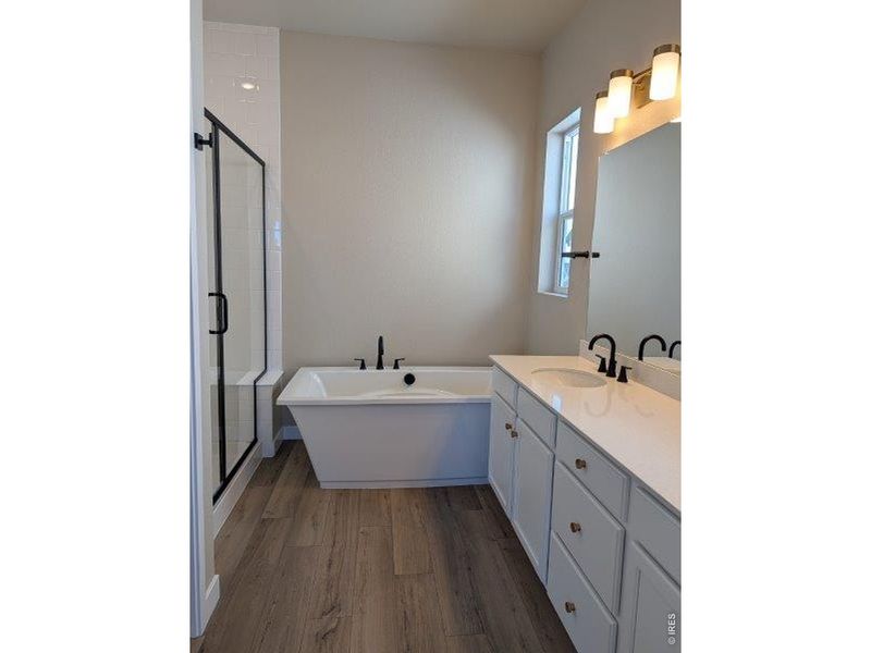 Furnished interior view inside a new home in Highlands Preserve, Mead (Image 4).