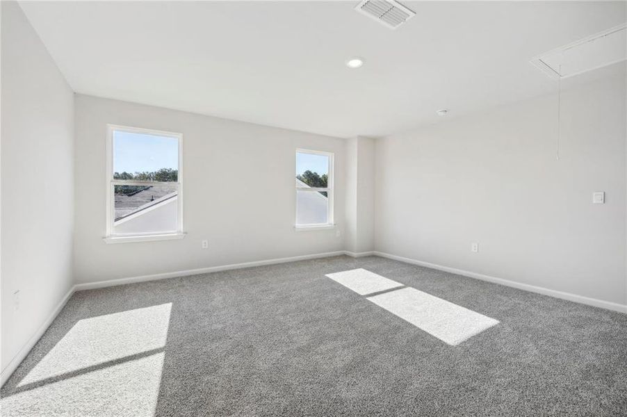 Spacious, unfurnished interior of a new home in Parkside at Grayson, Grayson (Image 29).