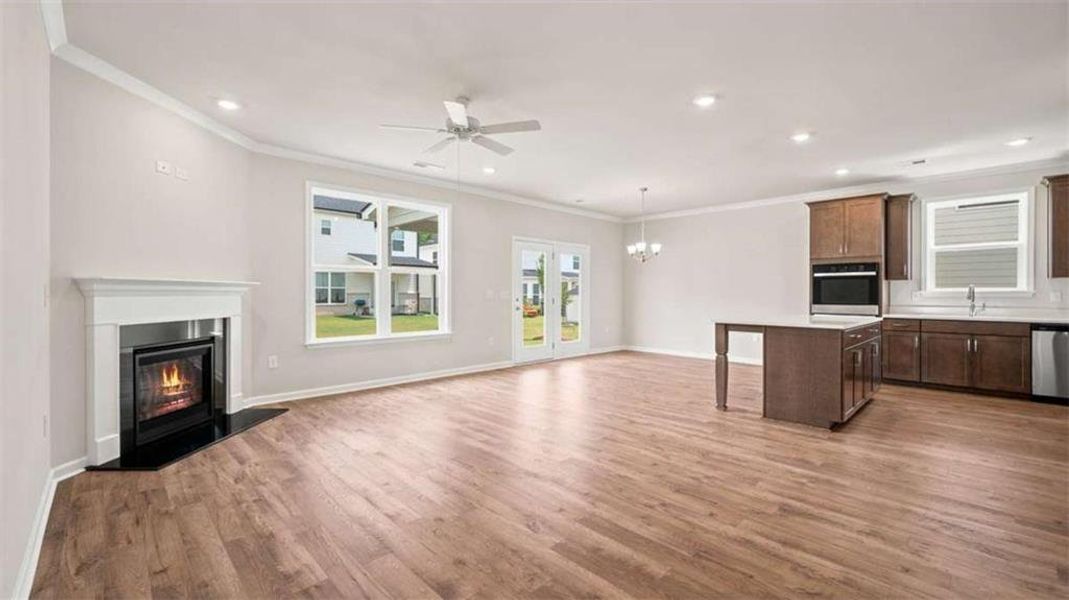 Spacious, unfurnished interior of a new home in Wildwood, Covington (Image 28).