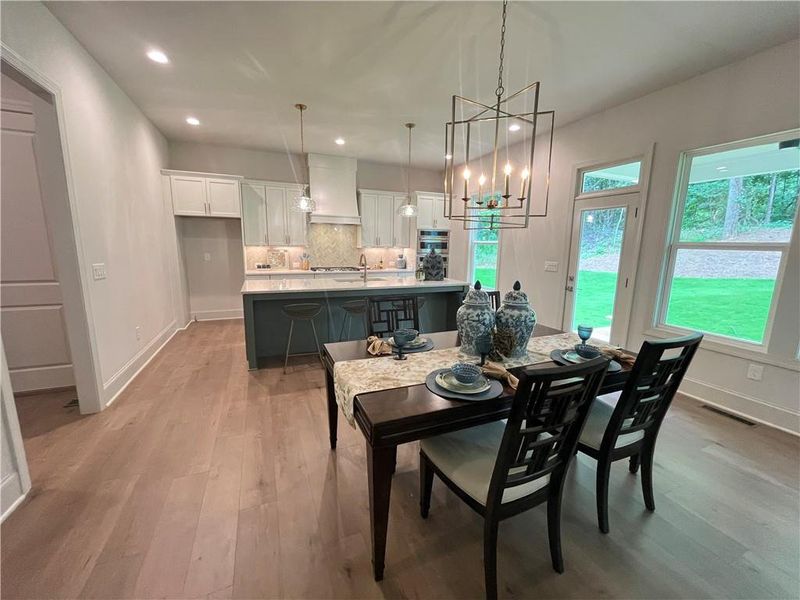 Furnished interior view inside a new home in Liberty Springs, Woodstock (Image 11). Furnished interior view inside a new home in Liberty Springs, Woodstock (Image 11).