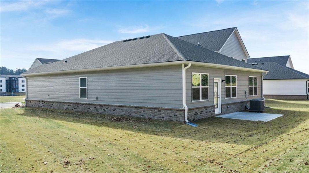 Exterior details and patio area of a home in Willowbrook, Winder (Image 3).